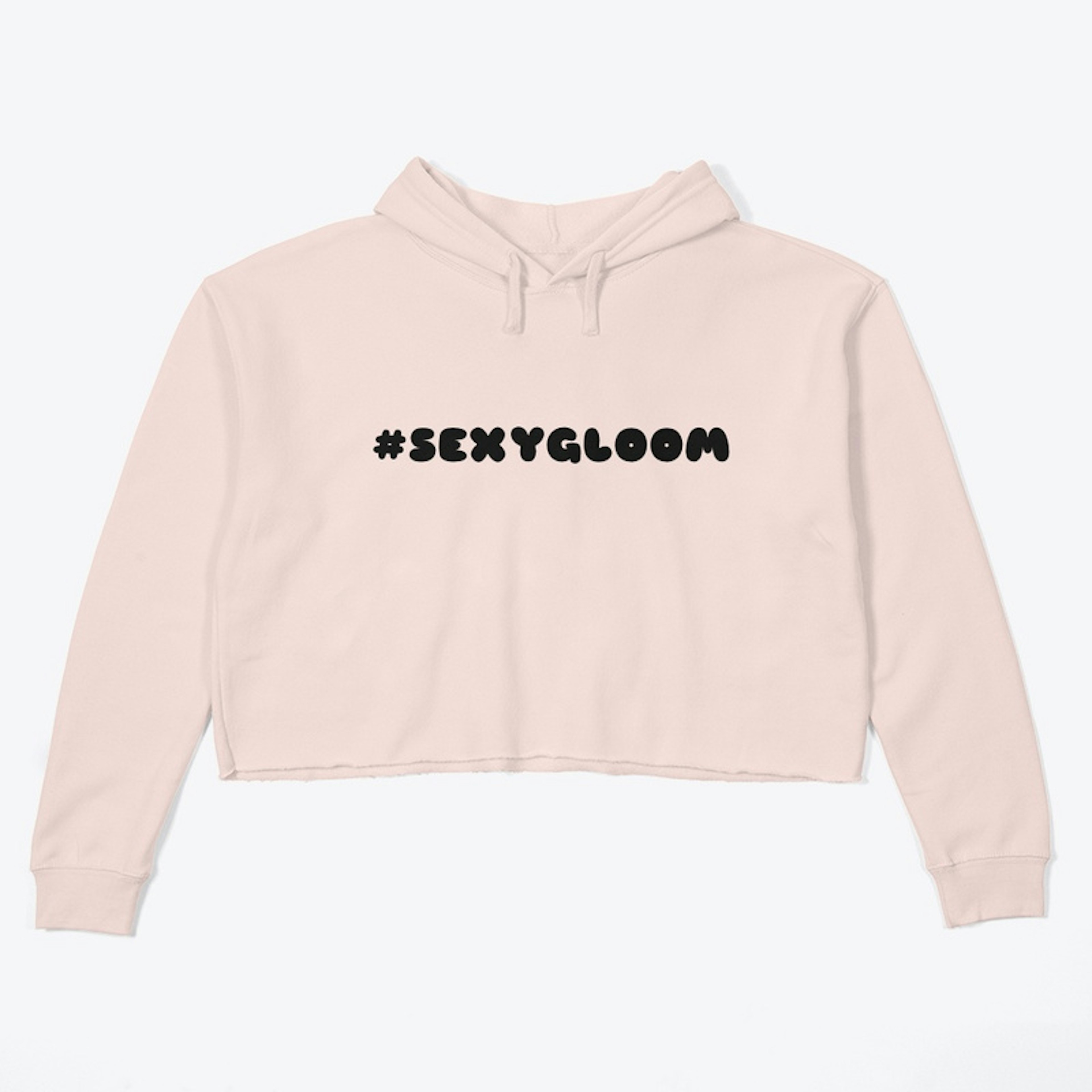 #SEXYGLOOM CROPPED BUBBLY HOODIE