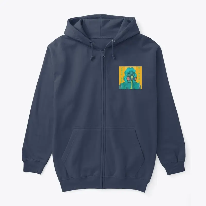 BIOROBOT UNISEX ZIP-UP HOODIE