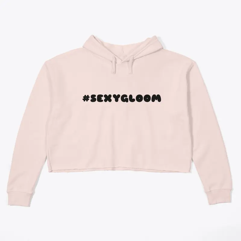 #SEXYGLOOM CROPPED BUBBLY HOODIE